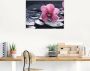 Artland Artprint Stilleven met kiezel en een orchidee als artprint van aluminium artprint voor buiten artprint op linnen poster muursticker - Thumbnail 4