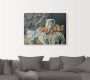 Artland Artprint Stilleven met perziken en flessen als artprint op linnen muursticker of poster in verschillende maten - Thumbnail 3