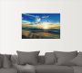 Artland Artprint Strand meeuwen zee zonsondergang als artprint van aluminium artprint voor buiten artprint op linnen poster muursticker - Thumbnail 2