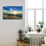 Artland Artprint Strand meeuwen zee zonsondergang als artprint van aluminium artprint voor buiten artprint op linnen poster muursticker - Thumbnail 2