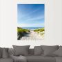 Artland Artprint Strand met duinen en weg naar het water als artprint van aluminium artprint voor buiten artprint op linnen poster muursticker - Thumbnail 2