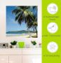 Artland Artprint Strand met palmen als artprint van aluminium artprint voor buiten artprint op linnen poster muursticker - Thumbnail 4