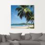 Artland Artprint Strand met palmen als artprint van aluminium artprint voor buiten artprint op linnen poster muursticker - Thumbnail 2