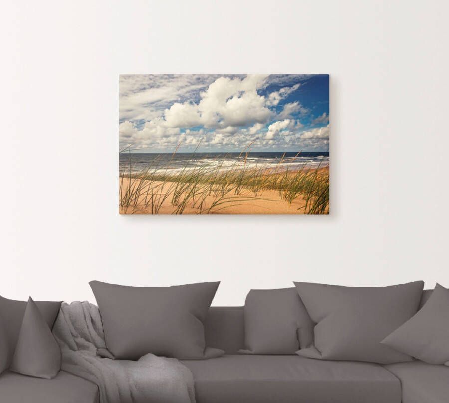 Artland Artprint Strand paal 17 02 als artprint van aluminium artprint voor buiten poster in diverse formaten - Foto 3