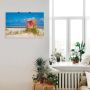 Artland Artprint Strandstoel 337 als artprint op linnen muursticker in verschillende maten - Thumbnail 3