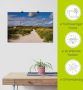 Artland Artprint Strandweg naar de vuurtoren eiland Amrum als artprint van aluminium artprint voor buiten artprint op linnen poster in verschillende maten. maten - Thumbnail 5