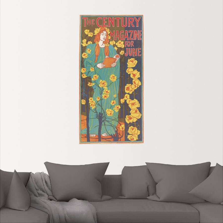 Artland Artprint The Century Magazine: June als poster muursticker in verschillende maten