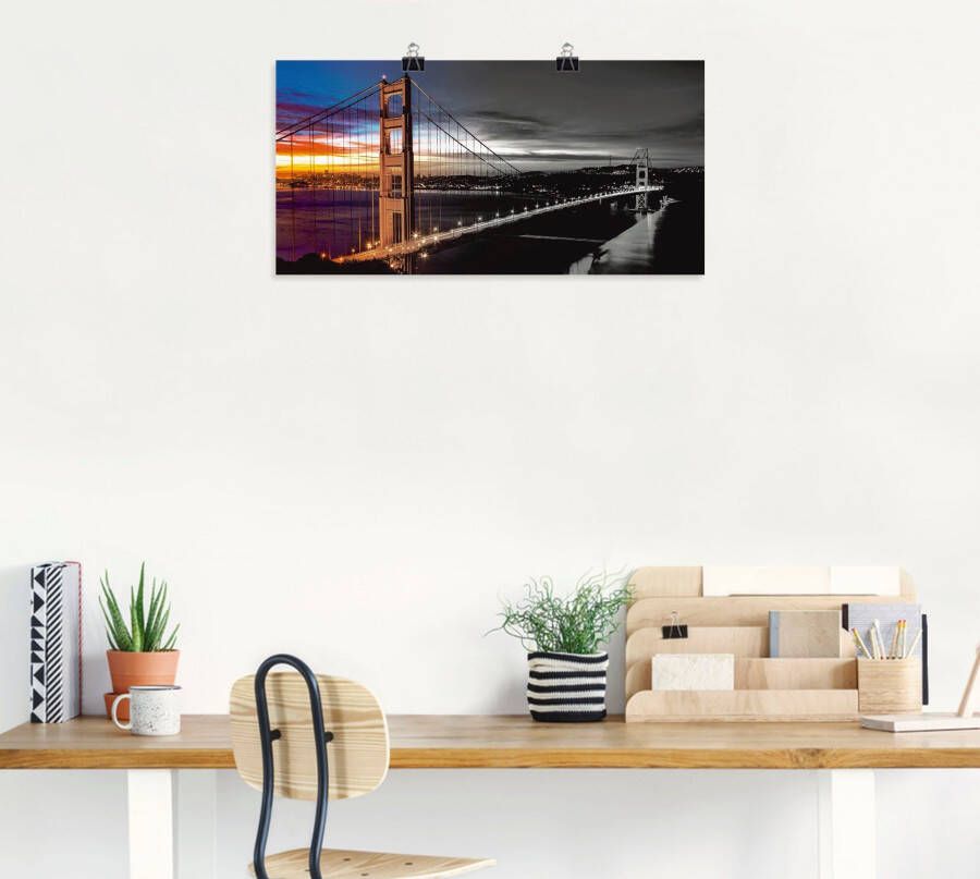 Artland Artprint The Golden Gate Bridge