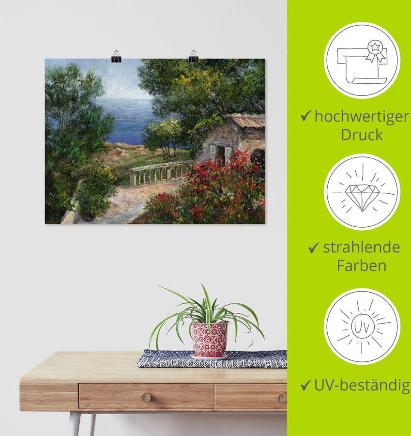 Artland Artprint Toscane I als artprint van aluminium artprint voor buiten artprint op linnen poster in verschillende maten. maten