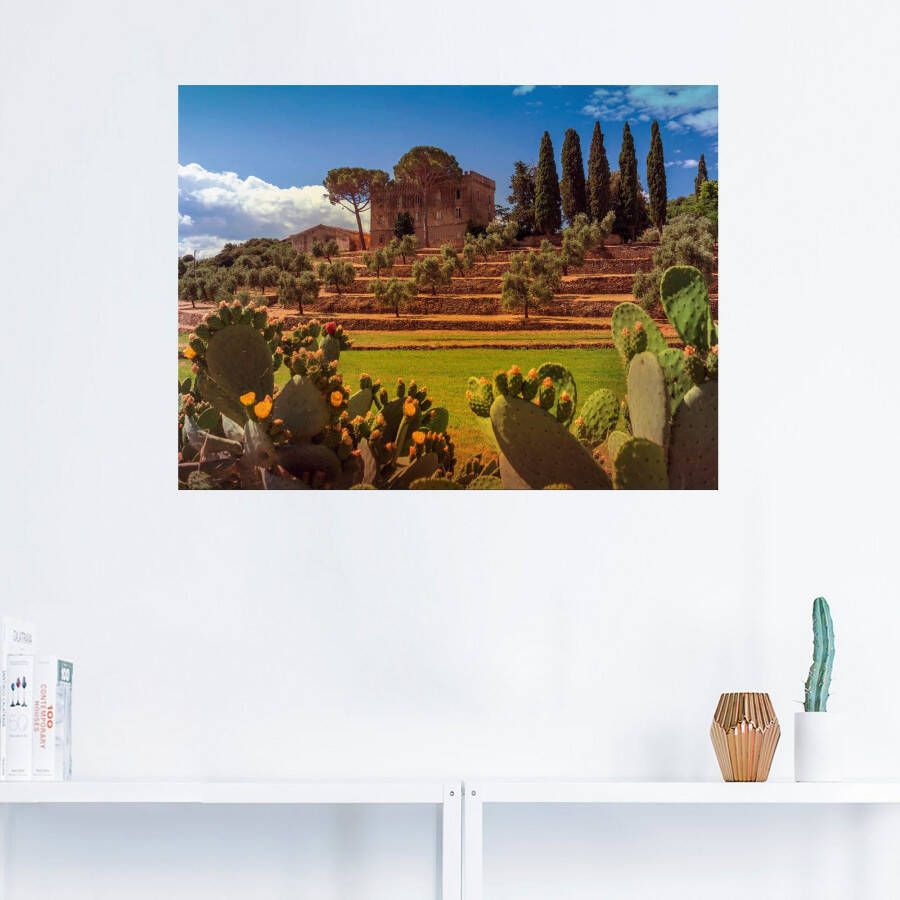 Artland Artprint Toscane I als artprint op linnen poster in verschillende formaten maten - Foto 3