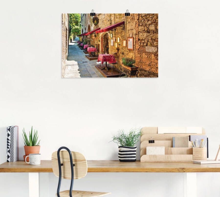 Artland Artprint Toscane II als artprint van aluminium artprint voor buiten artprint op linnen poster muursticker