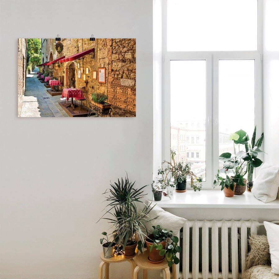 Artland Artprint Toscane II als artprint van aluminium artprint voor buiten artprint op linnen poster muursticker