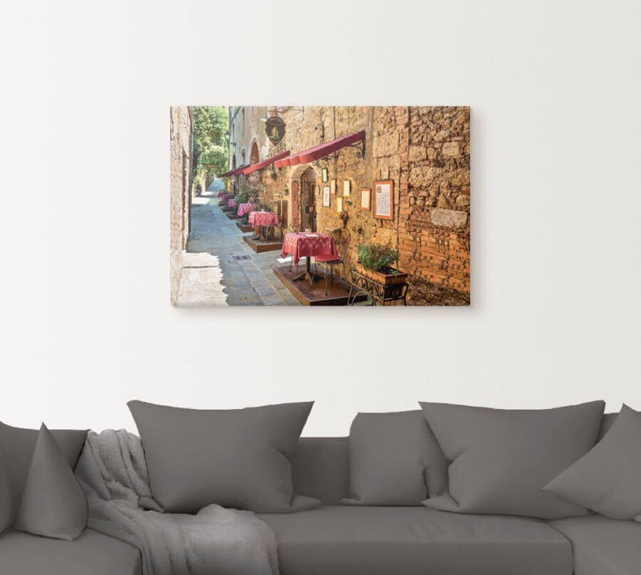 Artland Artprint Toscane II als artprint van aluminium artprint voor buiten artprint op linnen poster muursticker