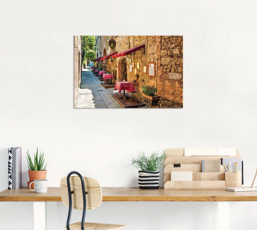 Artland Artprint Toscane II als artprint van aluminium artprint voor buiten artprint op linnen poster muursticker - Foto 3