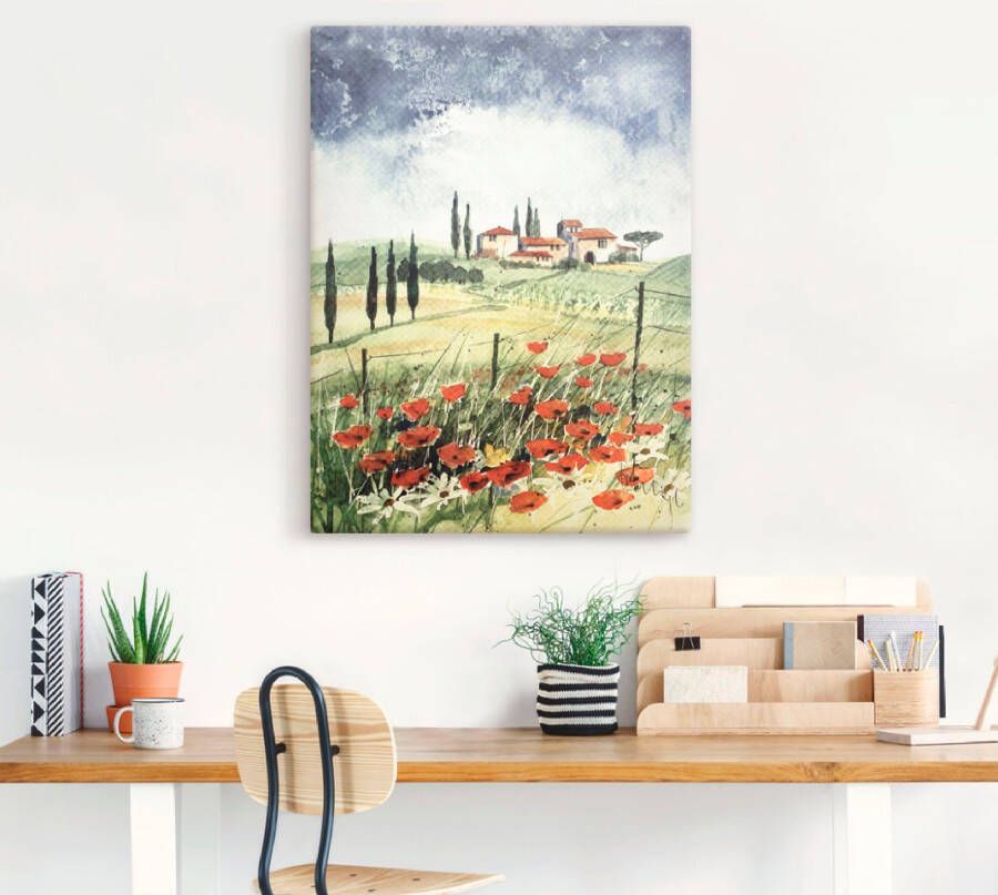 Artland Artprint Toscane III als artprint op linnen poster in verschillende formaten maten