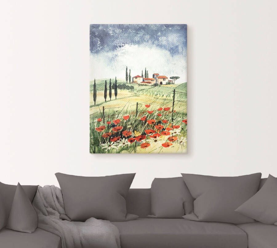 Artland Artprint Toscane III als artprint op linnen poster in verschillende formaten maten