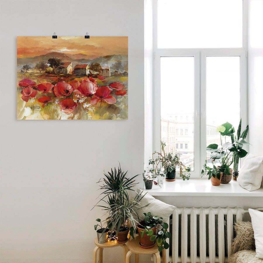 Artland Artprint Toscane Romantic II als artprint op linnen poster muursticker in verschillende maten