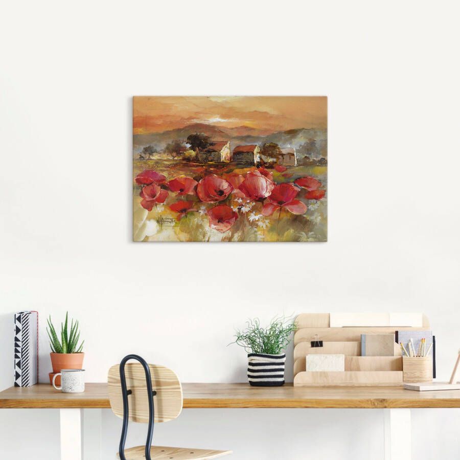 Artland Artprint Toscane Romantic II als artprint op linnen poster muursticker in verschillende maten