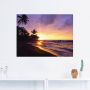 Artland Artprint Tropisch strand als artprint van aluminium artprint voor buiten artprint op linnen poster muursticker - Thumbnail 3