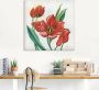 Artland Artprint Tulpen I als artprint op linnen poster in verschillende formaten maten - Thumbnail 4