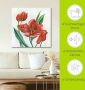 Artland Artprint Tulpen I als artprint op linnen poster in verschillende formaten maten - Thumbnail 5