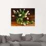 Artland Artprint Tulpen in glazen vaas als artprint van aluminium artprint voor buiten artprint op linnen in verschillende maten - Thumbnail 5