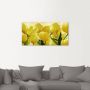 Artland Artprint Tulpenveld geel als artprint op linnen poster in verschillende formaten maten - Thumbnail 2