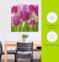 Artland Artprint Tulpenveld paars als artprint van aluminium artprint voor buiten artprint op linnen in verschillende maten - Thumbnail 7