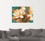 Artland Artprint Turquoise magnolia's als poster muursticker in verschillende maten - Thumbnail 4