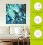 Artland Artprint Twee blauwe knikkers_ als artprint van aluminium artprint voor buiten artprint op linnen poster in verschillende maten. maten - Thumbnail 5