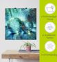 Artland Artprint Twee blauwe knikkers_ als artprint van aluminium artprint voor buiten artprint op linnen poster in verschillende maten. maten - Thumbnail 4