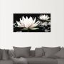 Artland Artprint Twee lotusbloemen op het water als artprint van aluminium artprint voor buiten artprint op linnen poster muursticker - Thumbnail 2