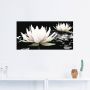 Artland Artprint Twee lotusbloemen op het water als artprint van aluminium artprint voor buiten artprint op linnen poster muursticker - Thumbnail 4