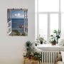 Artland Artprint Uitzicht op het paradijs als artprint van aluminium artprint voor buiten artprint op linnen poster muursticker - Thumbnail 4