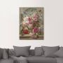 Artland Artprint Vaas met bloemen als artprint op linnen poster muursticker in verschillende maten - Thumbnail 3