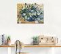 Artland Artprint Vaas met korenbloemen als artprint op linnen poster muursticker in verschillende maten - Thumbnail 2