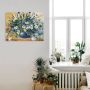 Artland Artprint Vaas met korenbloemen als artprint op linnen poster muursticker in verschillende maten - Thumbnail 4