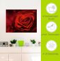 Artland Artprint Valentijnsuitnodiging met harten en rozen als artprint op linnen poster muursticker in verschillende maten - Thumbnail 5