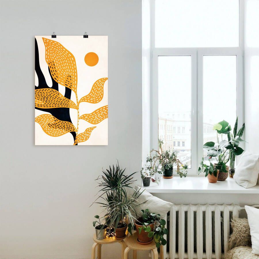 Artland Artprint Van Goghs tuin als artprint op linnen poster in verschillende formaten maten