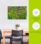 Artland Artprint Veelkleurige bloemenweide als artprint van aluminium artprint voor buiten artprint op linnen poster muursticker - Thumbnail 5