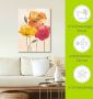 Artland Artprint Veelkleurige klaprozen I als artprint van aluminium artprint voor buiten artprint op linnen poster muursticker - Thumbnail 5