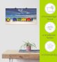 Artland Artprint Veelkleurige strandhuisjes bij Kaapstad als artprint van aluminium artprint voor buiten artprint op linnen poster muursticker - Thumbnail 6