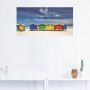 Artland Artprint Veelkleurige strandhuisjes bij Kaapstad als artprint van aluminium artprint voor buiten artprint op linnen poster muursticker - Thumbnail 4