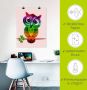 Artland Artprint Veelkleurige uil als poster muursticker in verschillende maten - Thumbnail 4