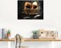 Artland Artprint Venetiaans masker met bladgoud als artprint van aluminium artprint voor buiten artprint op linnen poster muursticker - Thumbnail 4