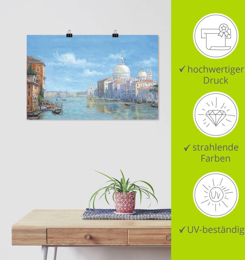 Artland Artprint Venetië als artprint op linnen poster muursticker in verschillende maten