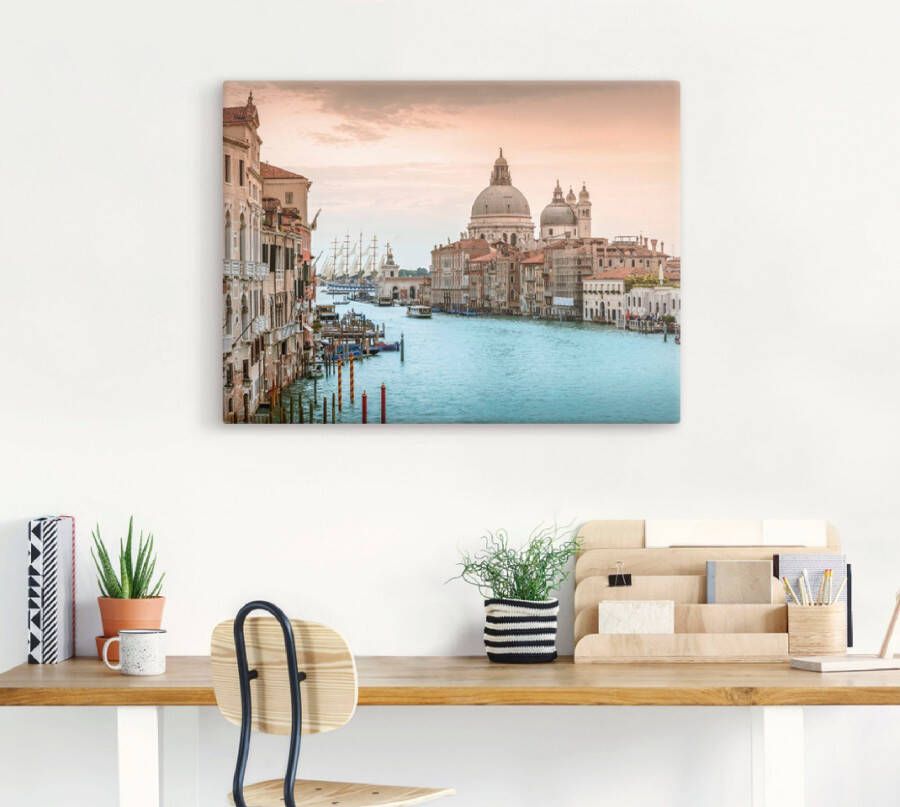 Artland Artprint Venetië Canal Grande I als artprint van aluminium artprint voor buiten artprint op linnen poster muursticker