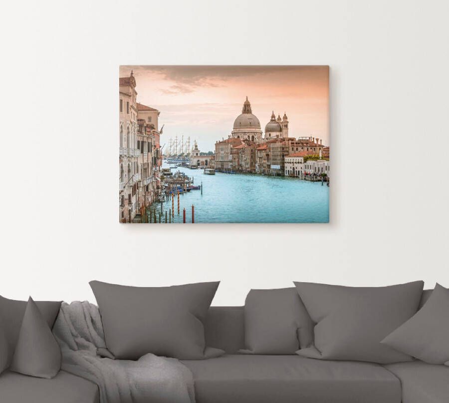 Artland Artprint Venetië Canal Grande I als artprint van aluminium artprint voor buiten artprint op linnen poster muursticker