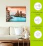 Artland Artprint Venetië Canal Grande I als artprint van aluminium artprint voor buiten artprint op linnen poster muursticker - Thumbnail 4