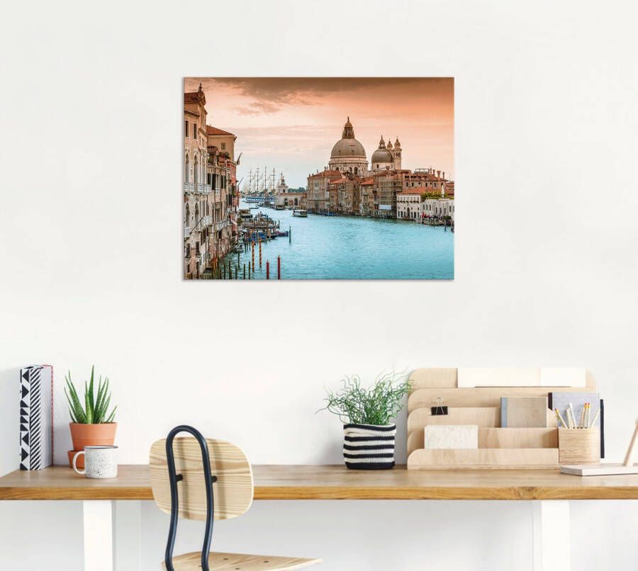 Artland Artprint Venetië Canal Grande I als artprint van aluminium artprint voor buiten artprint op linnen poster muursticker